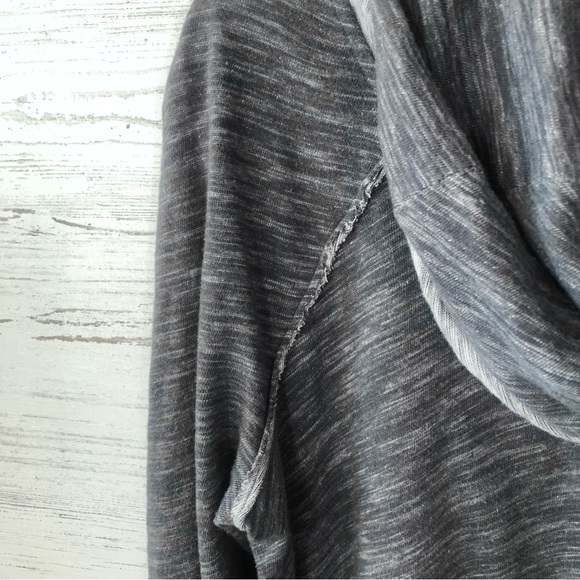 FREE PEOPLE BEACH Cowl Neck Cocoon Pullover Gray One Body - Picture 5 of 8
